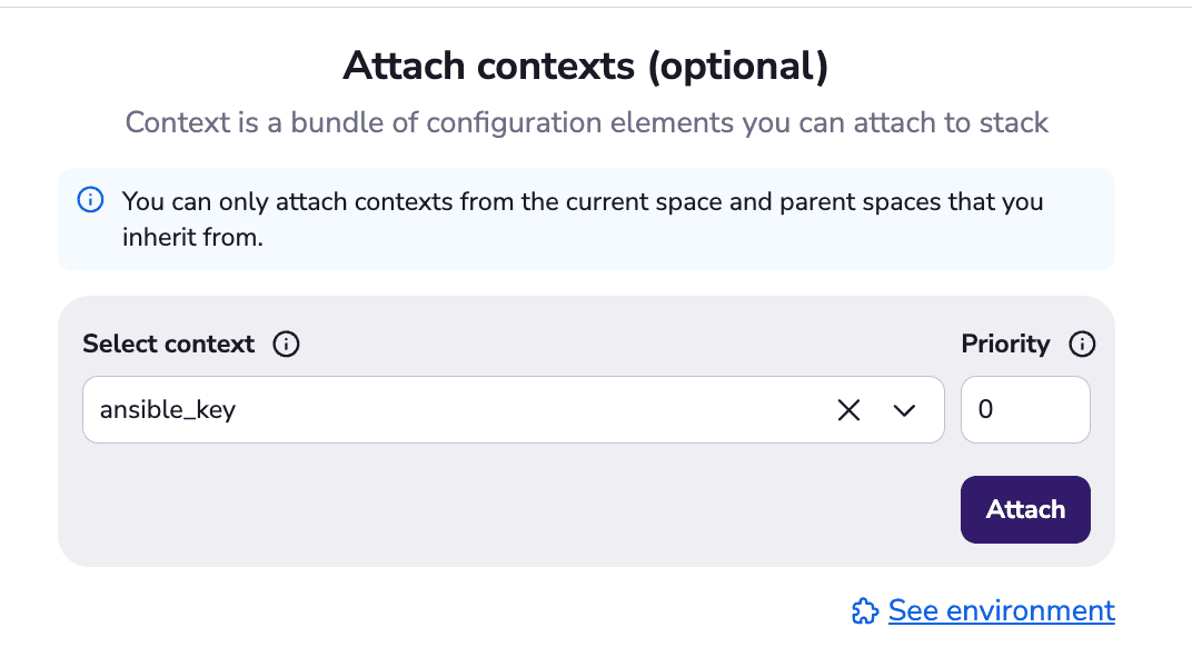 ansible with terraform attach contexts