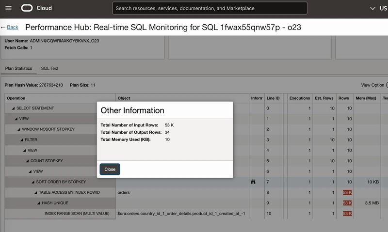 Oracle Multi-Value Index and ORDER BY Pagination queries