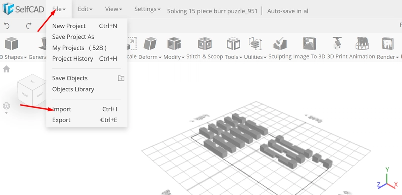 How to Design a 15 Piece Burr Puzzle Using 3D CAD Software