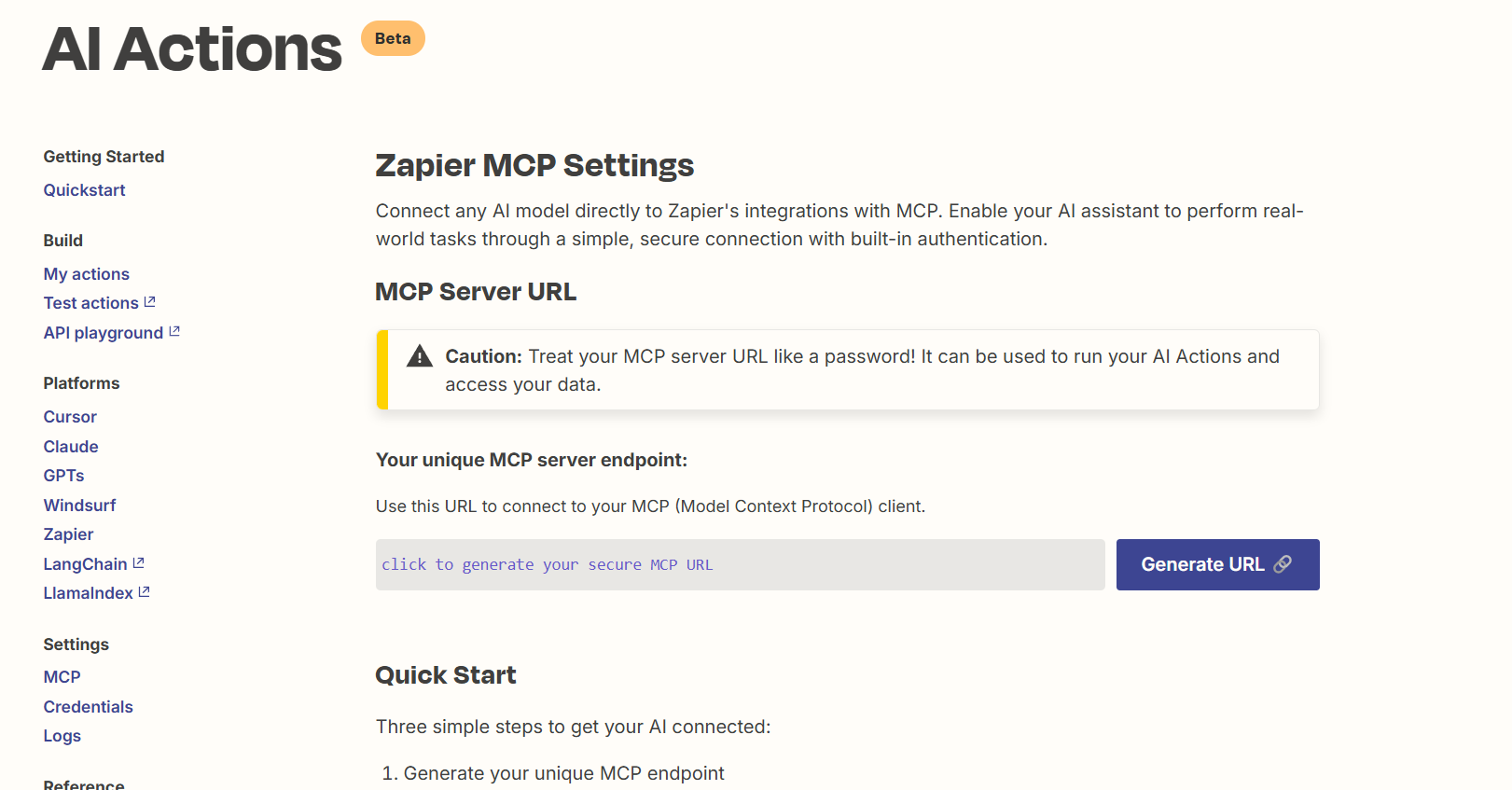 Zapier server