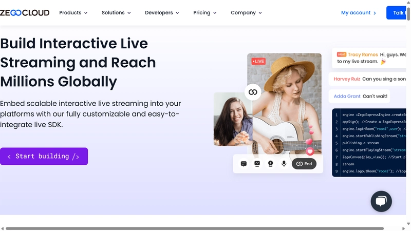 Building a Live Streaming App with ZEGOCLOUD Live Streaming SDK and React JS: A Step-by-Step Guide