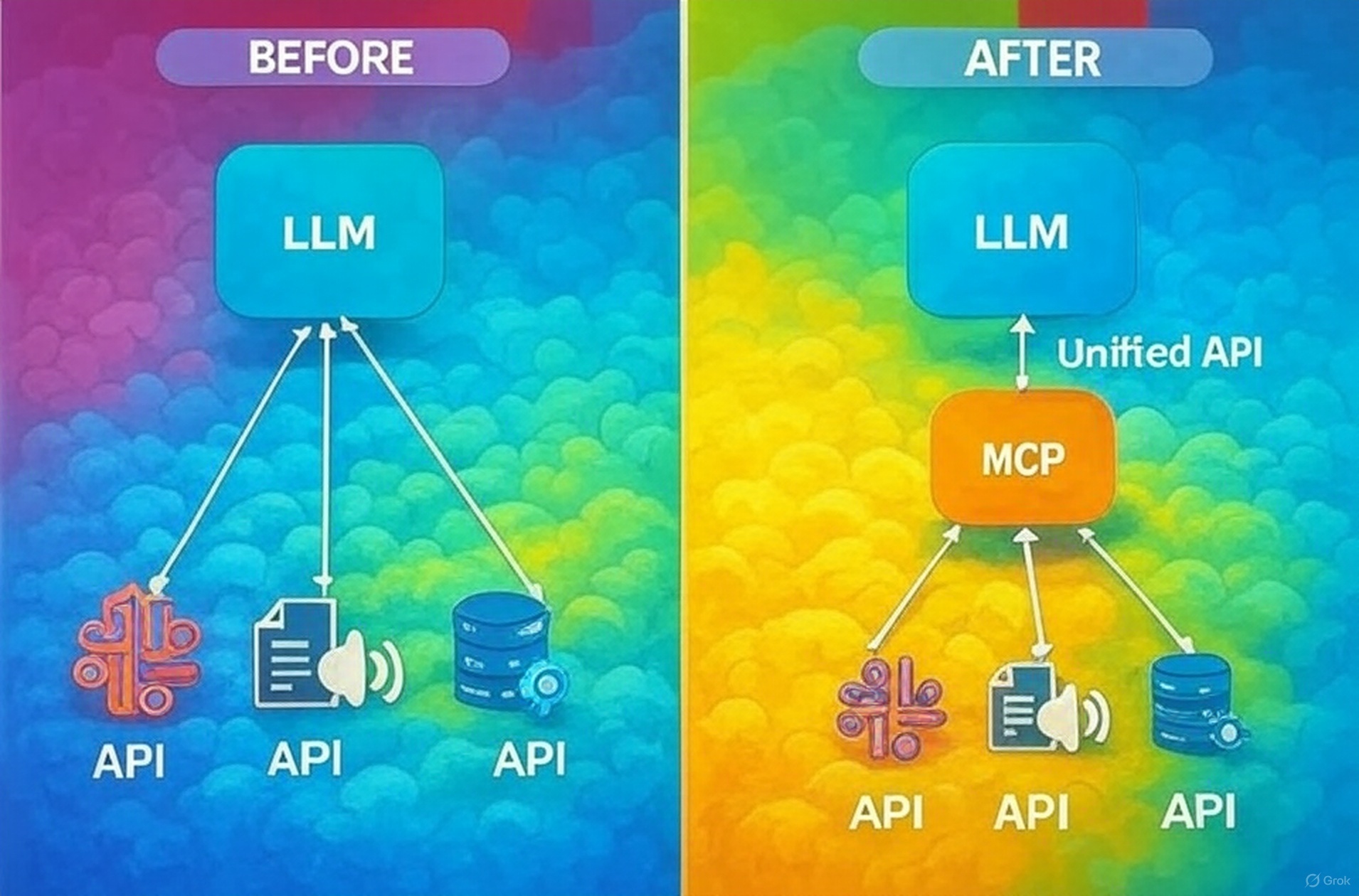 MCP before vs after