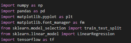 การพยากรณ์ยอดขาย โดยใช้การเปรียบเทียบโมเดล Linear Regression และ DNN (TensorFlow)