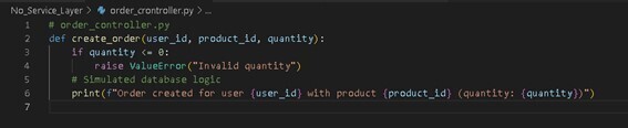 Organize Your Code with the Service Layer Pattern: A Simple Python Example