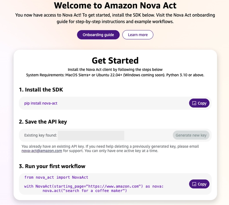 First Impressions with Nova Act SDK 🤔