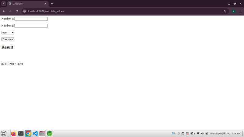 spring boot java project_Calc