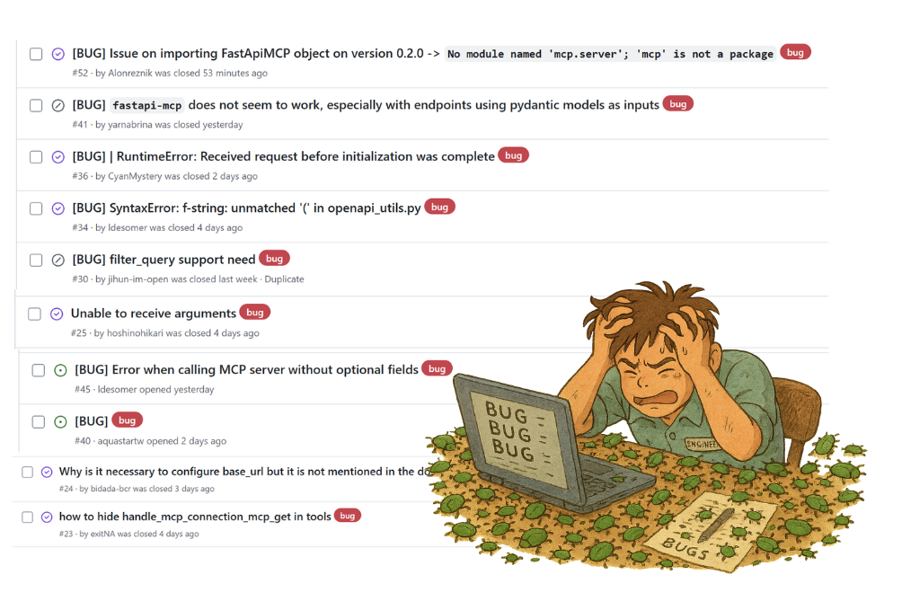 frustrating bugs