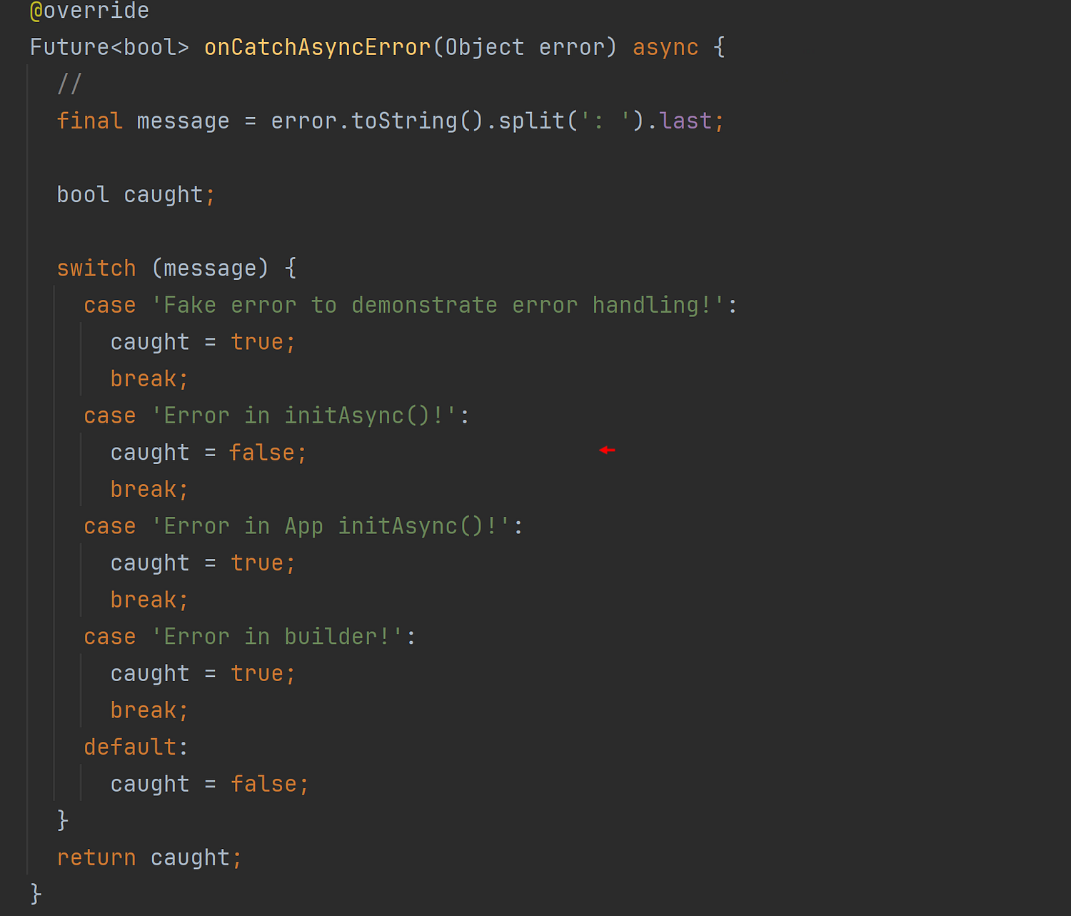 [controller.dart](https://github.com/AndriousSolutions/fluttery_framework/blob/28e93ebe031dc2a344e4b0ab84132a8347279141/example/lib/src/main/view/screens/counter/controller/controller.dart#L55) and [app.dart](https://github.com/AndriousSolutions/fluttery_framework/blob/28e93ebe031dc2a344e4b0ab84132a8347279141/example/lib/src/app/view/app.dart#L226)