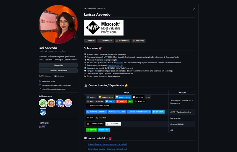 Como transformar seu README do GitHub em uma vitrine profissional irresistível
