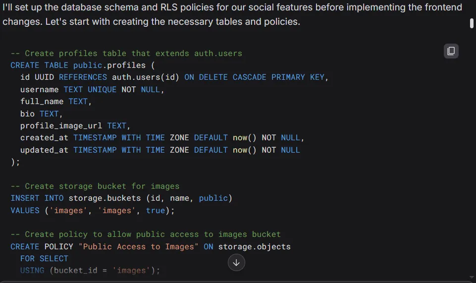 SQL Code