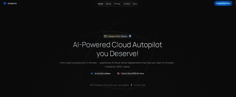 Deploying an app in 5 mins