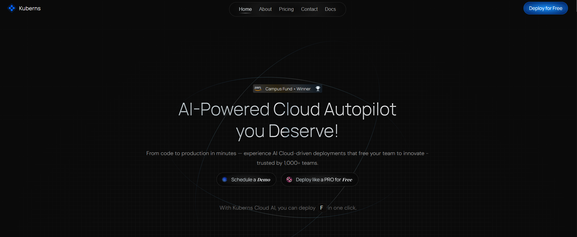 Deploy apps in 5 minute