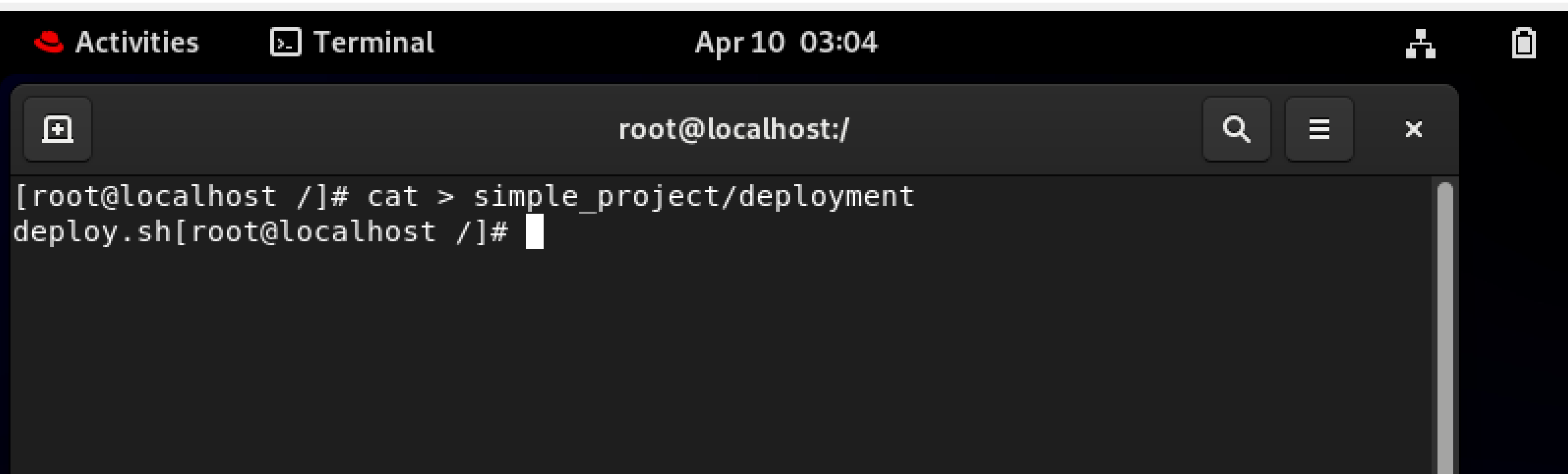 deploy