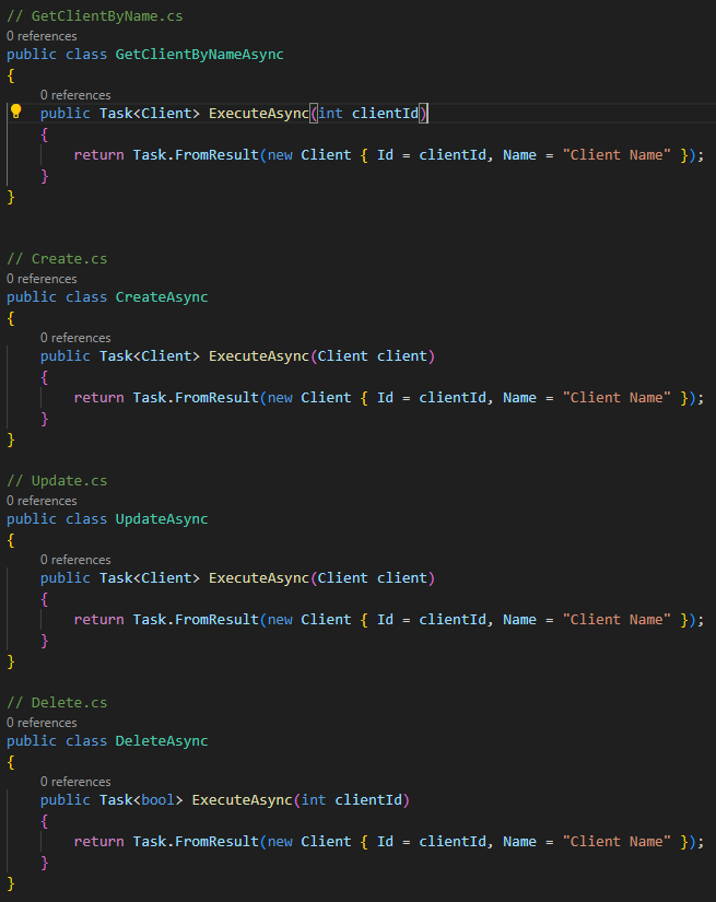 interfaces separeted