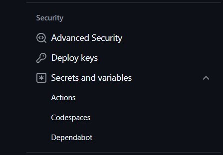 how to add secrets to github