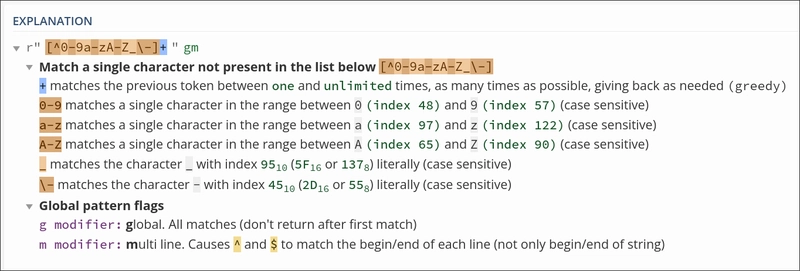 How to deal with regex? An extremely concise and definitive AI workflow.