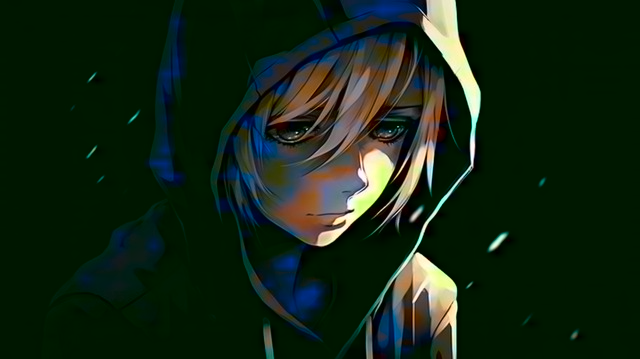 ภาพสีสไตล์การ์ตูน Anime