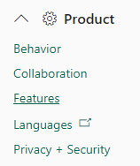 Product > Features