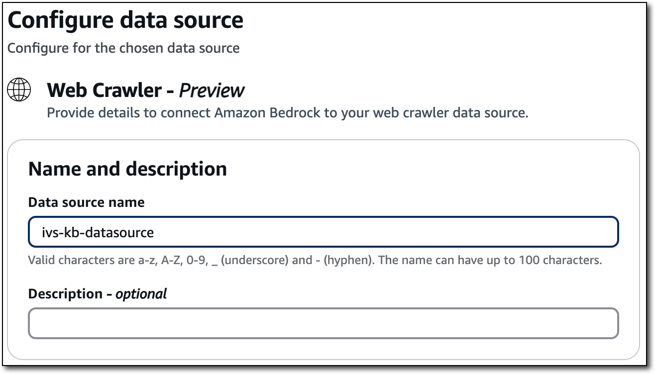 KB Data source name