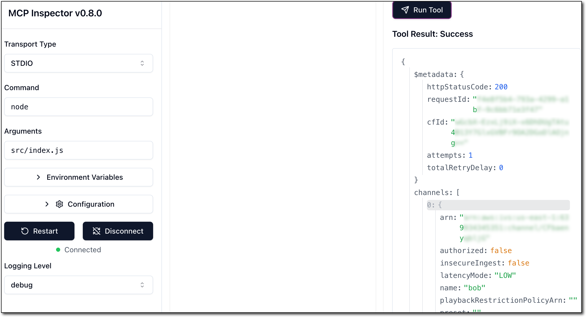 MCP Tool Result