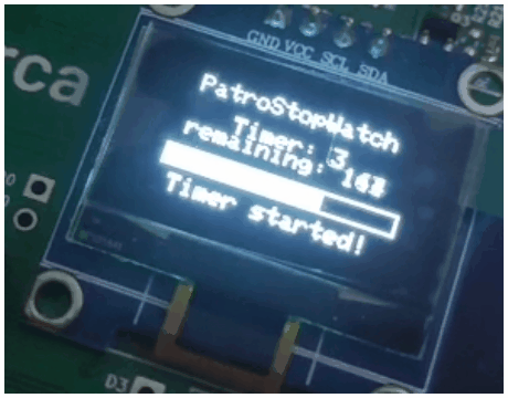 Progress bar on PatroStopwatch