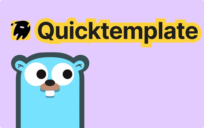 Jinja2 for Go? Meet Quicktemplate — and Ditch html/template for Good