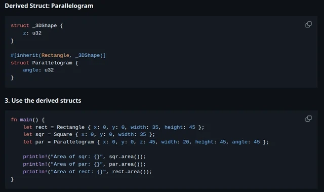 I created a POC library to enable inheritance in Rust