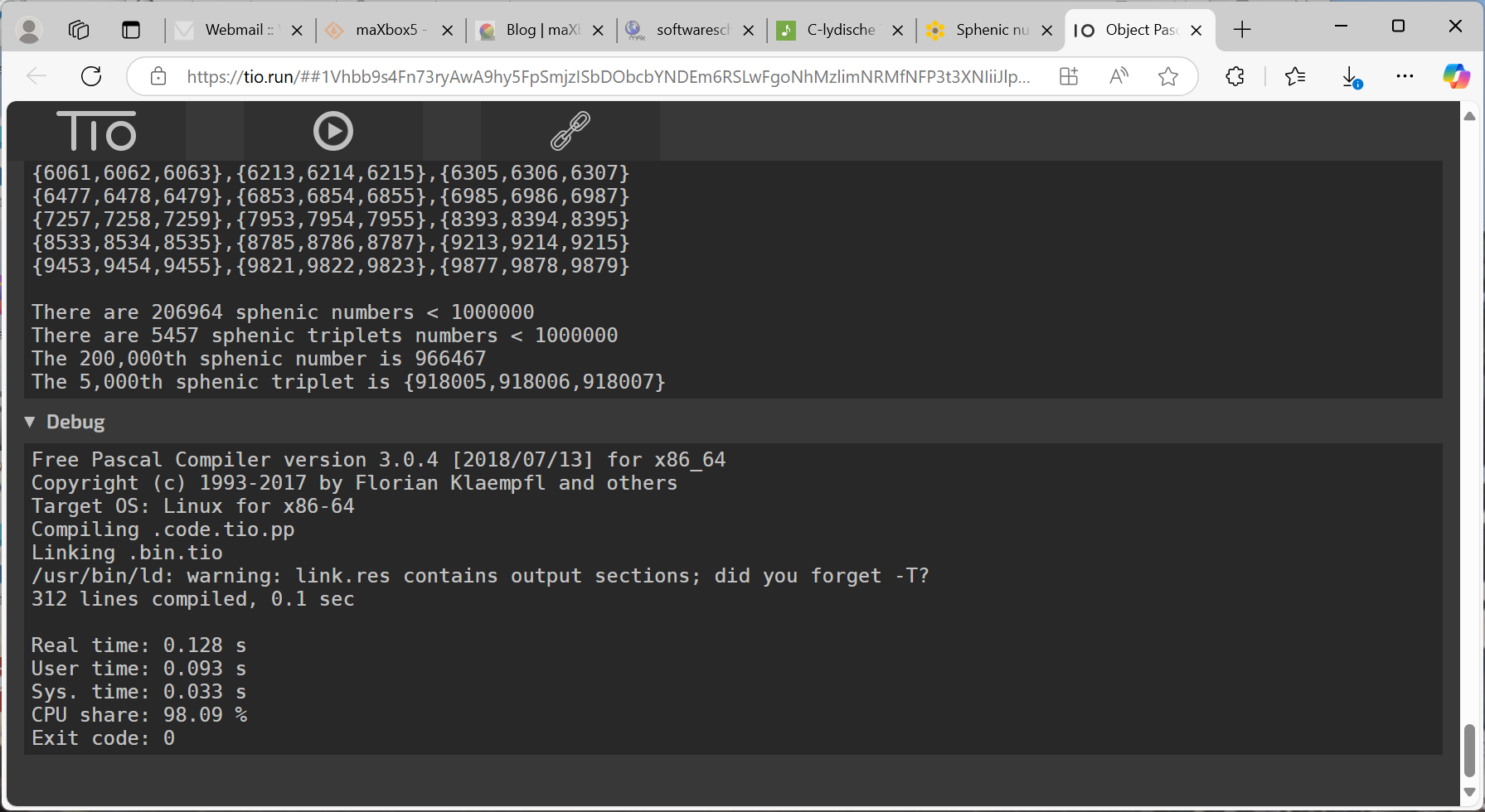 Runs on TIO Web Cloud