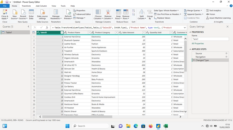 Data Analysis with Power BI