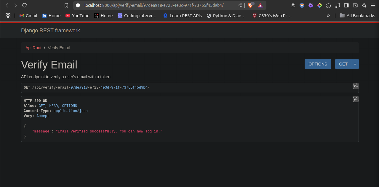 verification login