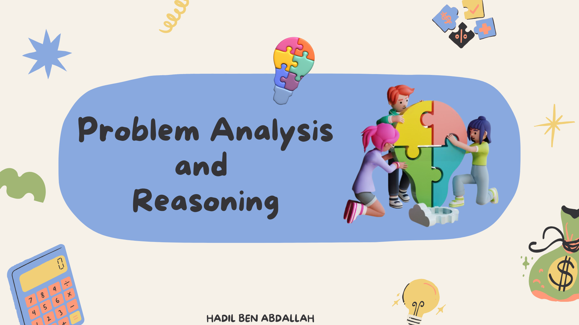 Problem Analysis and Reasoning