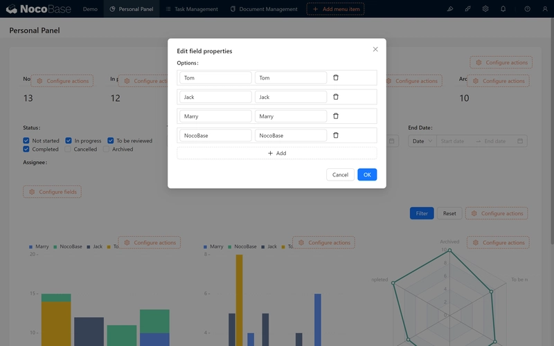 [Tutorial] Chapter 10: Task Dashboard (Part 2) - Filter & Conditions