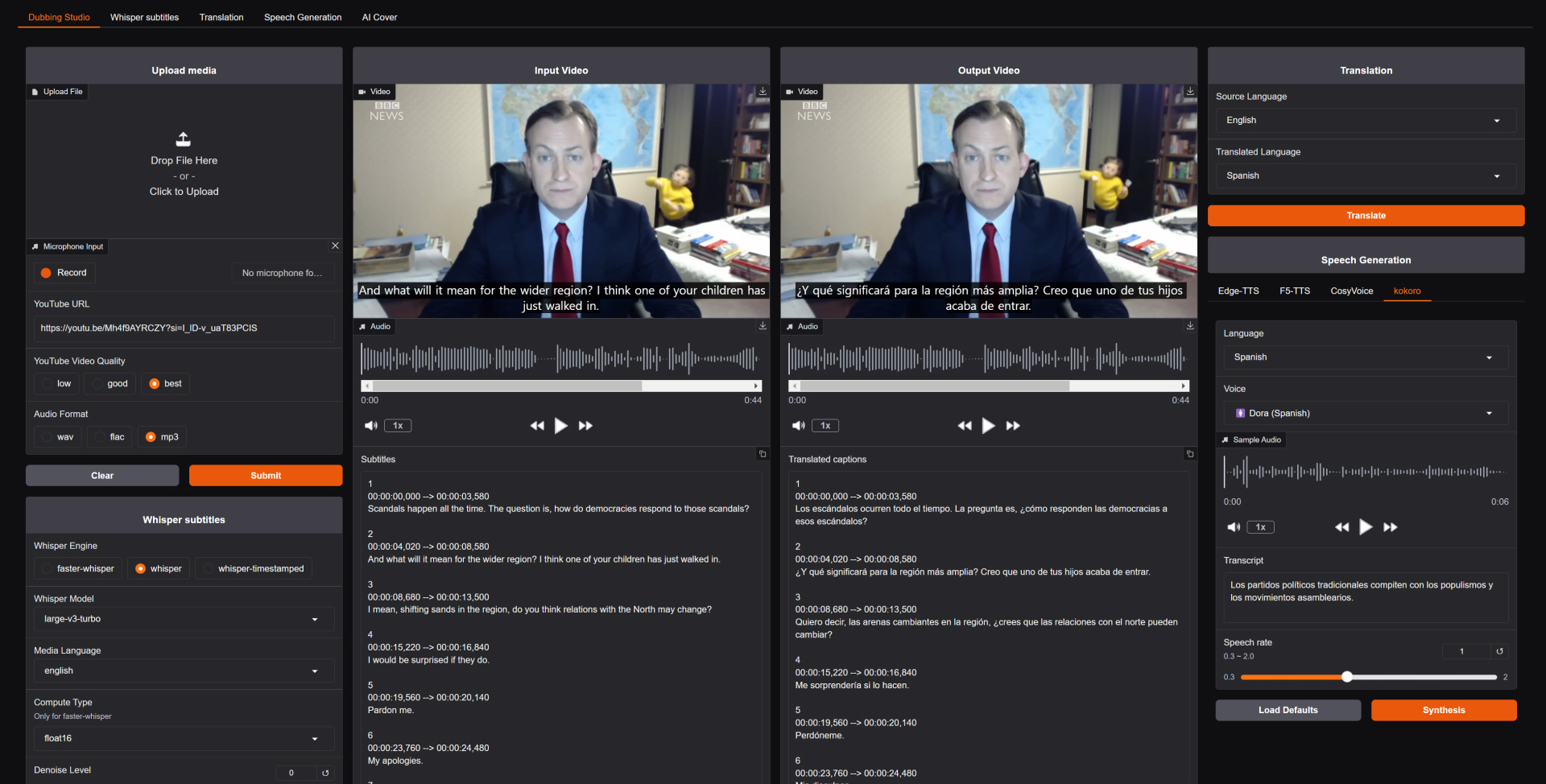 Voice-Pro WebUI