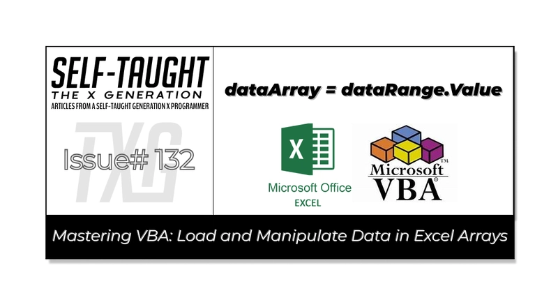 Mastering VBA: Load and Manipulate Data in Excel Arrays