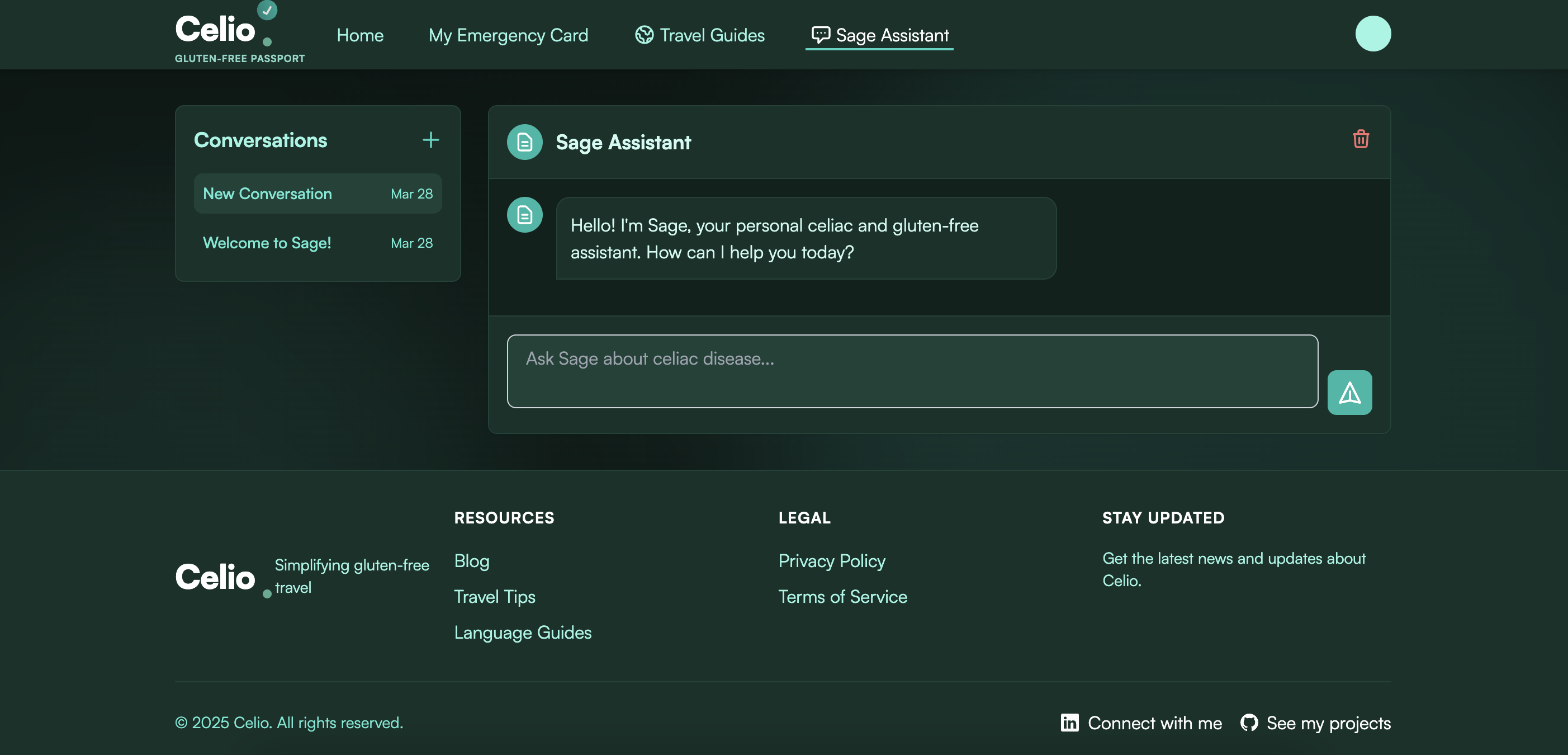 Sage Assistant UI