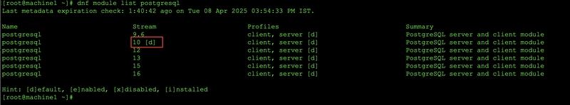 Oracle Linux - AppStream
