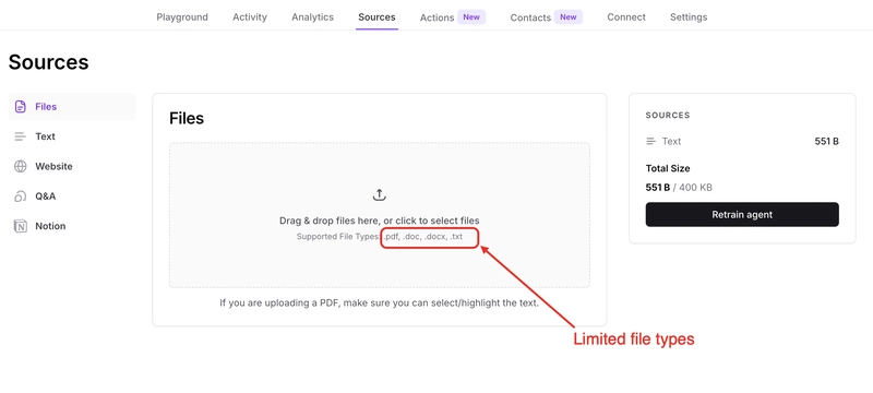Best Chatbase Alternative: Recomi