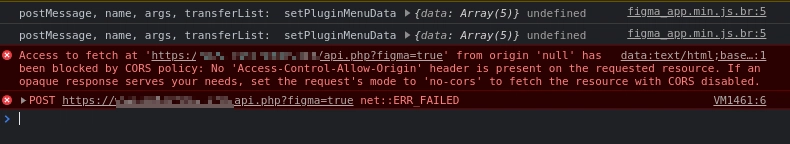 Fixing Figma Plugin Unable to Hit API Due to CORS Error