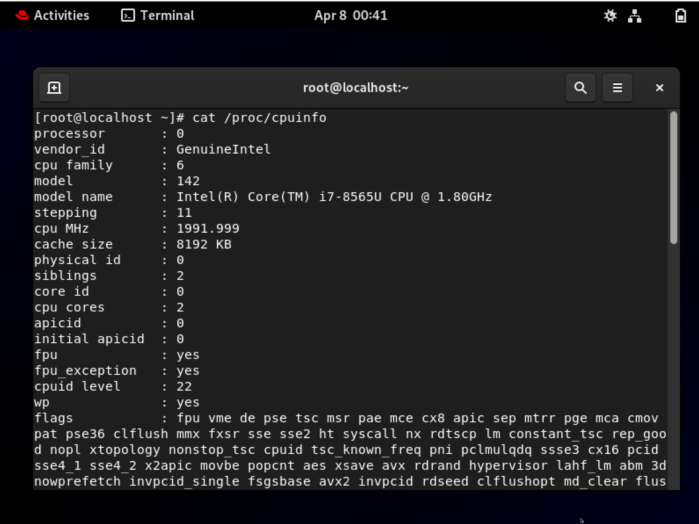 Proc CPU