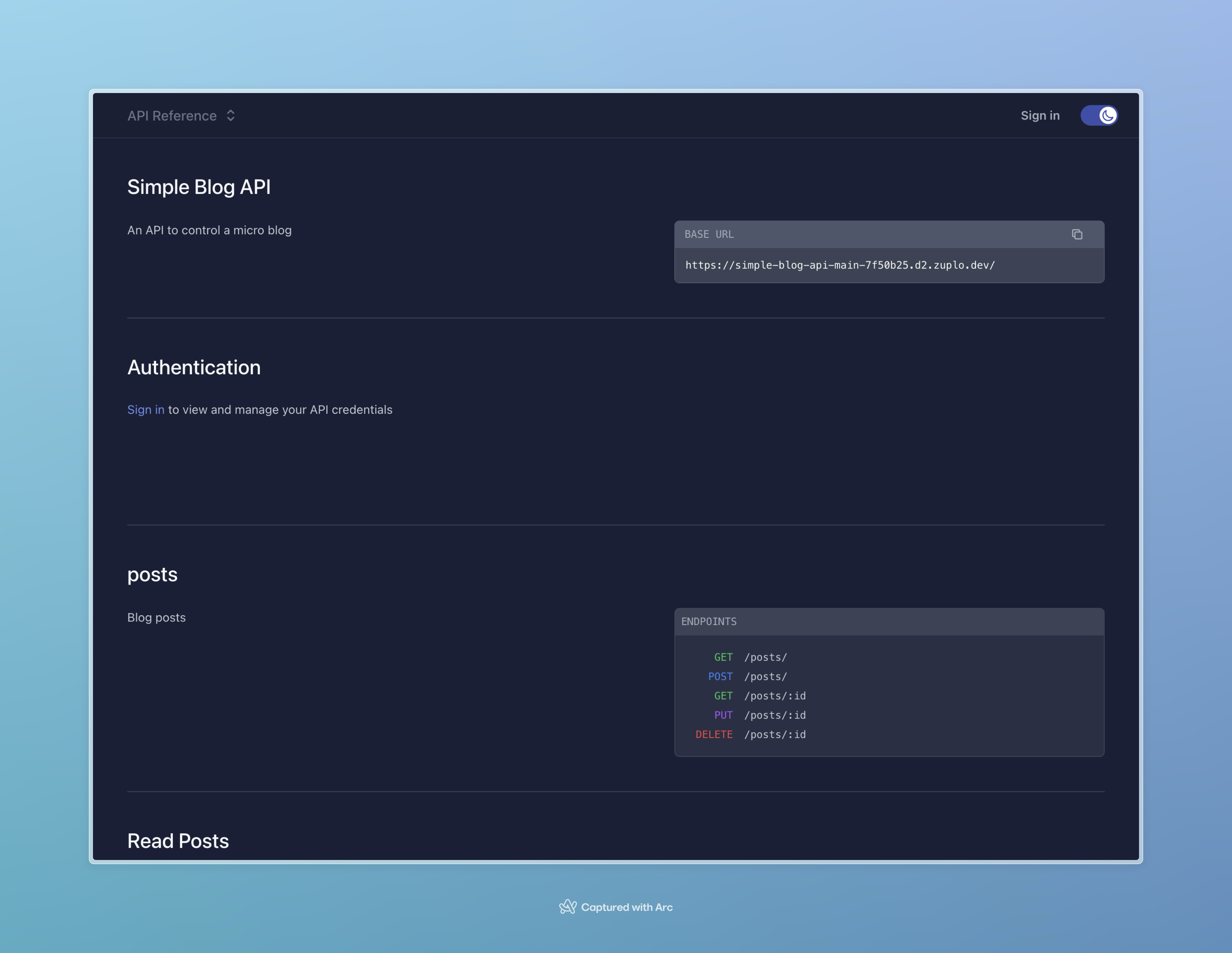 New developer portal