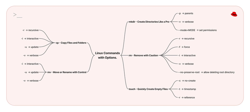Mastering File Operations in Linux: The Power of cp, mv, mkdir, and More (Day 2 of 30)