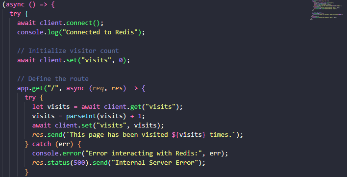 Build a Simple Visitor Counter with Me Using Node.js and Redis