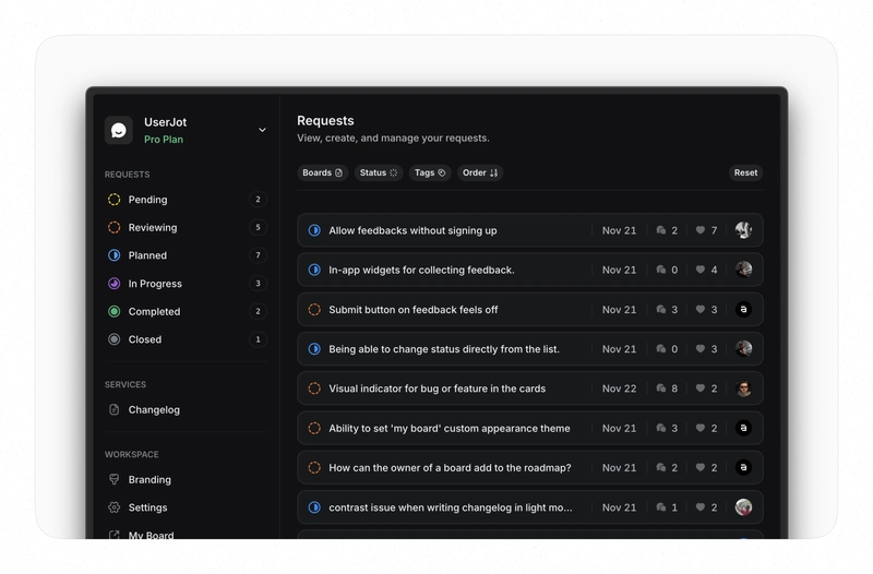 How I Built My Own User Feedback Platform