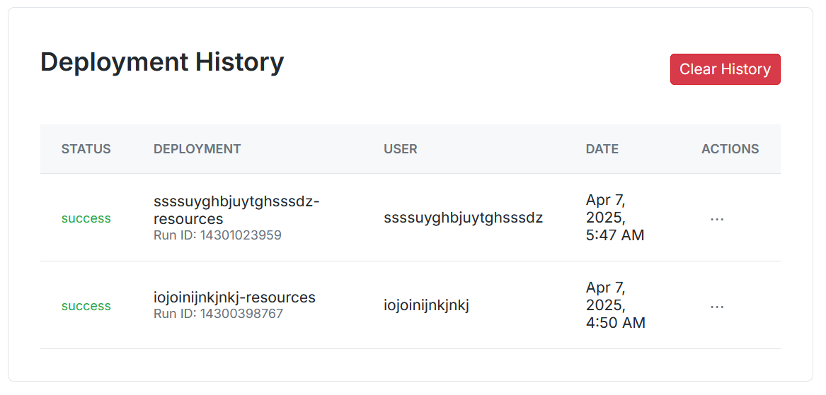 puluforge-deployment-history