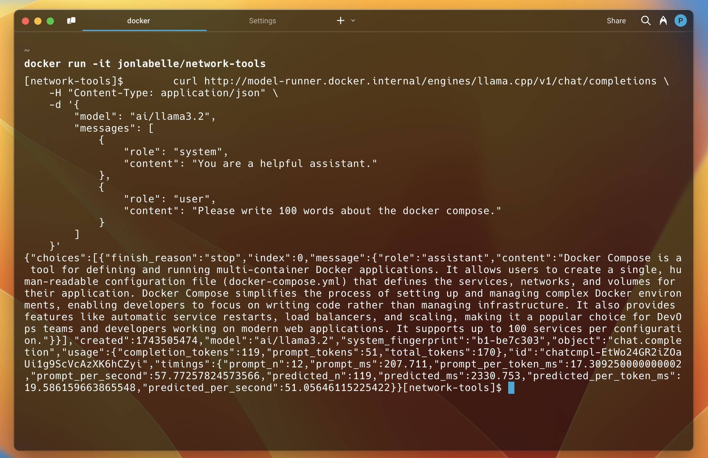 terminal screenshot
