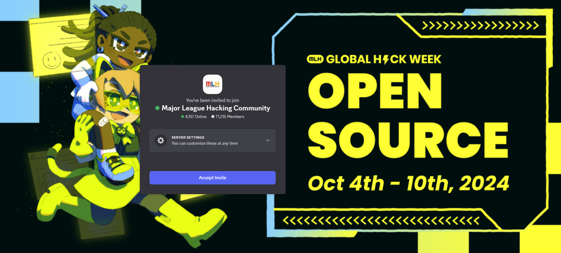 Major League Hacking Discord invite