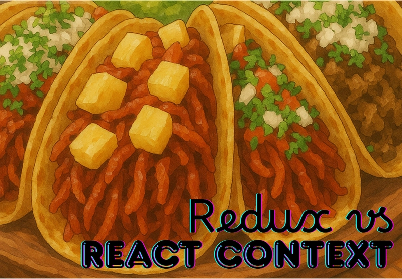 Redux vs. React Context en Vite: ¿Pizza o Tacos para tu estado global?