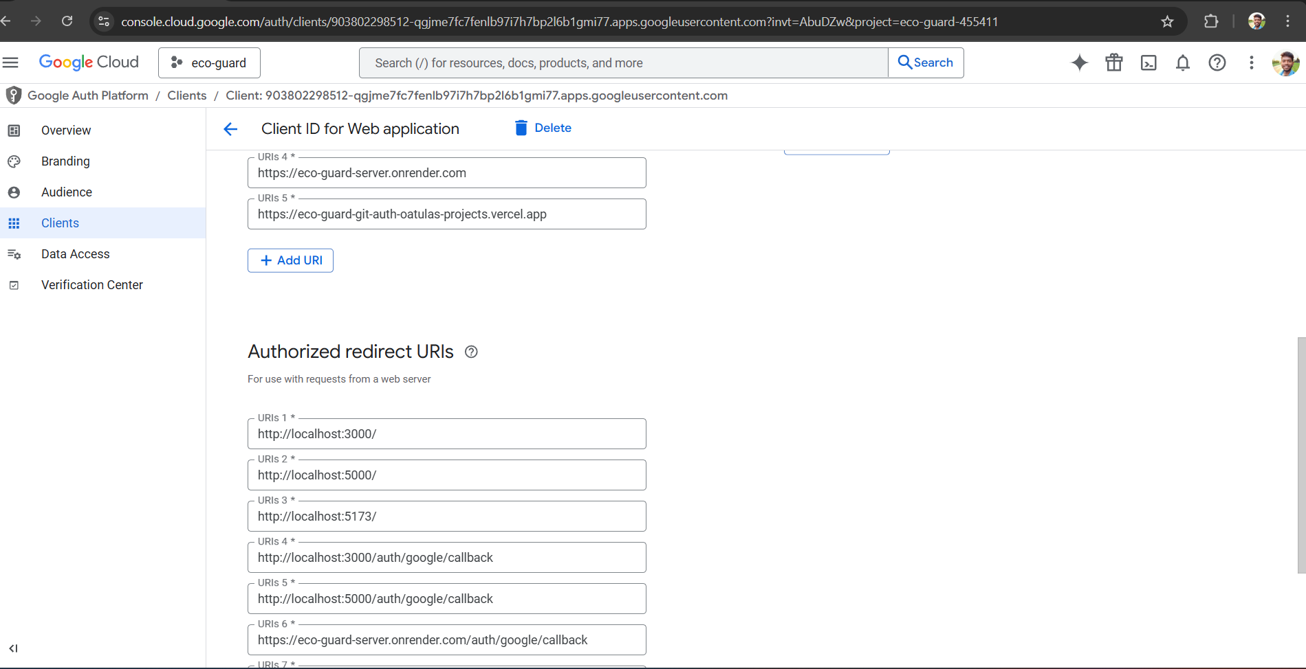 http added to