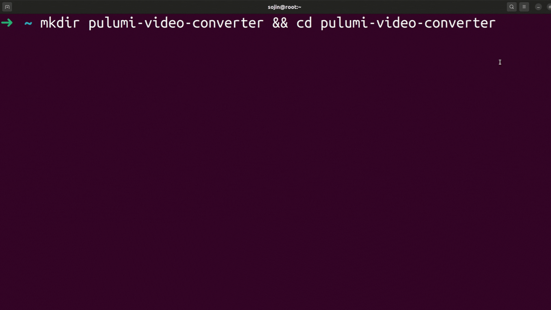 Change directory