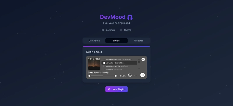 How I Built & Deployed 'DevMood' Developer App in 24 Hours with Pulumi 🔥